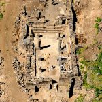 Aerial photo, courtesy of Abraham Graicer all rights reserved for Abraham Graicer © <i> synagogues.kinneret.ac.il </i>