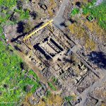 Aerial photo, courtesy of Abraham Graicer all rights reserved to Abraham Graicer © <i> synagogues.kinneret.ac.il </i>