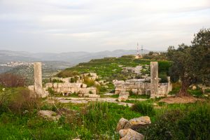 General view looking east - Gilead Peli all rights reserved © <i> synagogues.kinneret.ac.il </i>